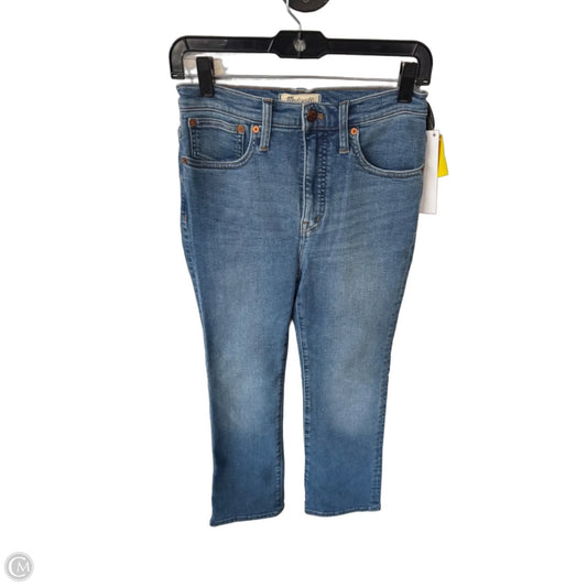 Jeans Straight By Madewell In Blue Denim, Size: 2