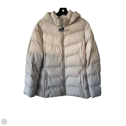Coat Puffer & Quilted By 32 Degrees In Beige, Size: L