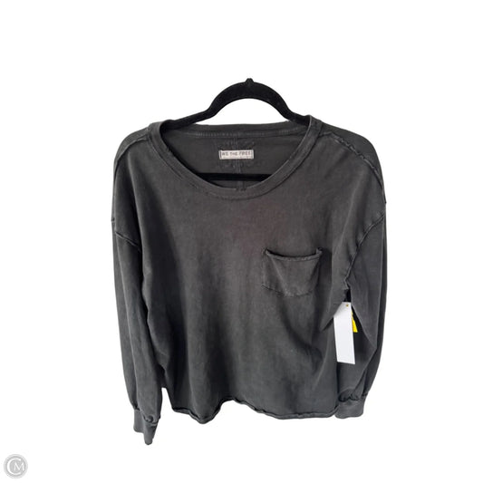 Top Long Sleeve By We The Free In Grey, Size: Xs