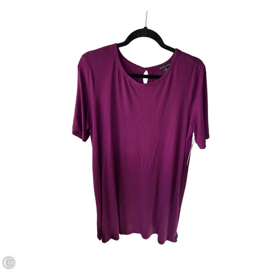 Dress Casual Short By Eileen Fisher In Purple, Size: L