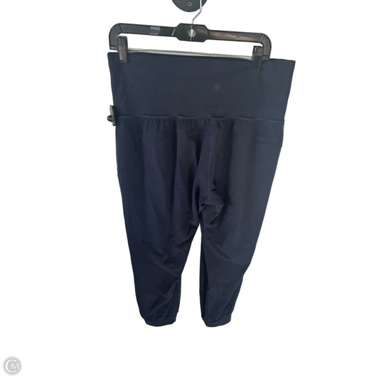 Athletic Pants By Athleta In Navy, Size: 1x