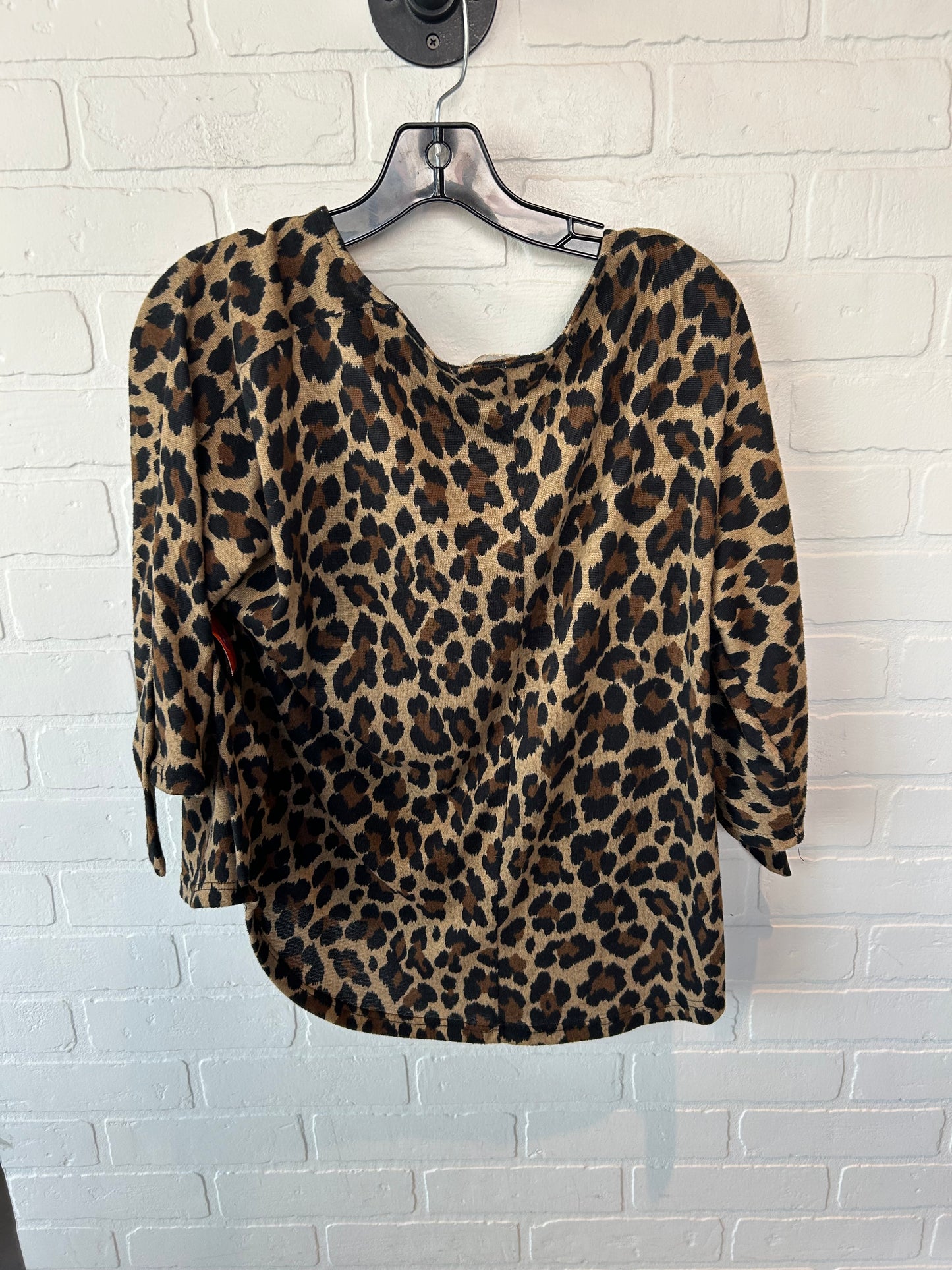 Sweater By Clothes Mentor In Animal Print, Size: S