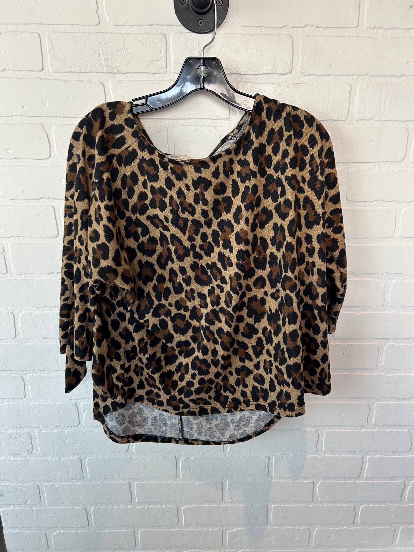 Sweater By Clothes Mentor In Animal Print, Size: S