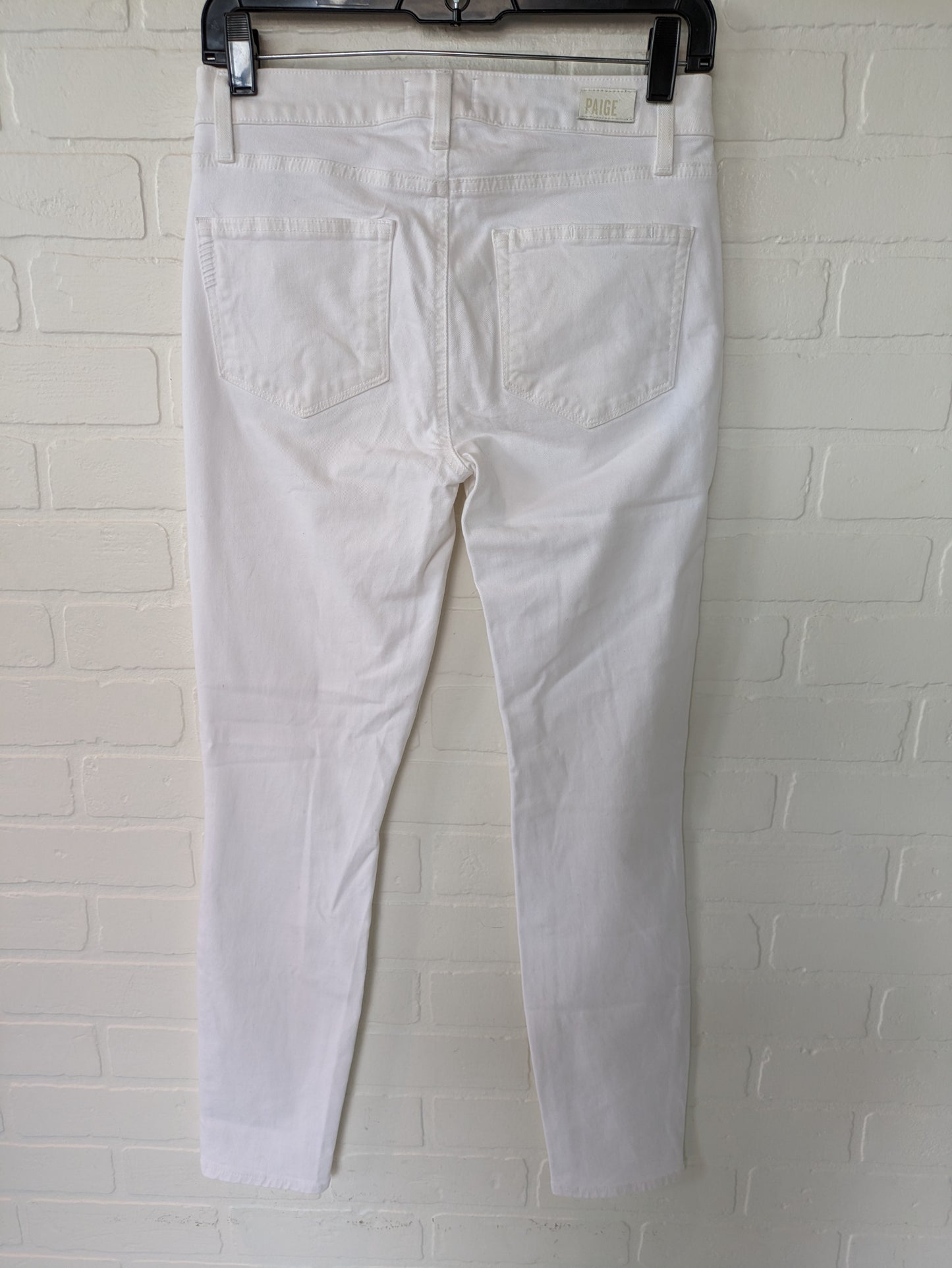 White Jeans Designer Paige, Size 4