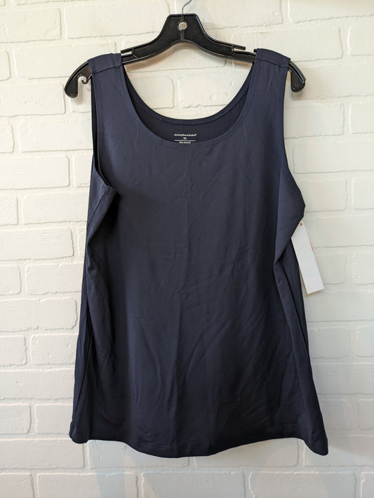 Top Sleeveless Basic By Christopher And Banks  Size: Xl