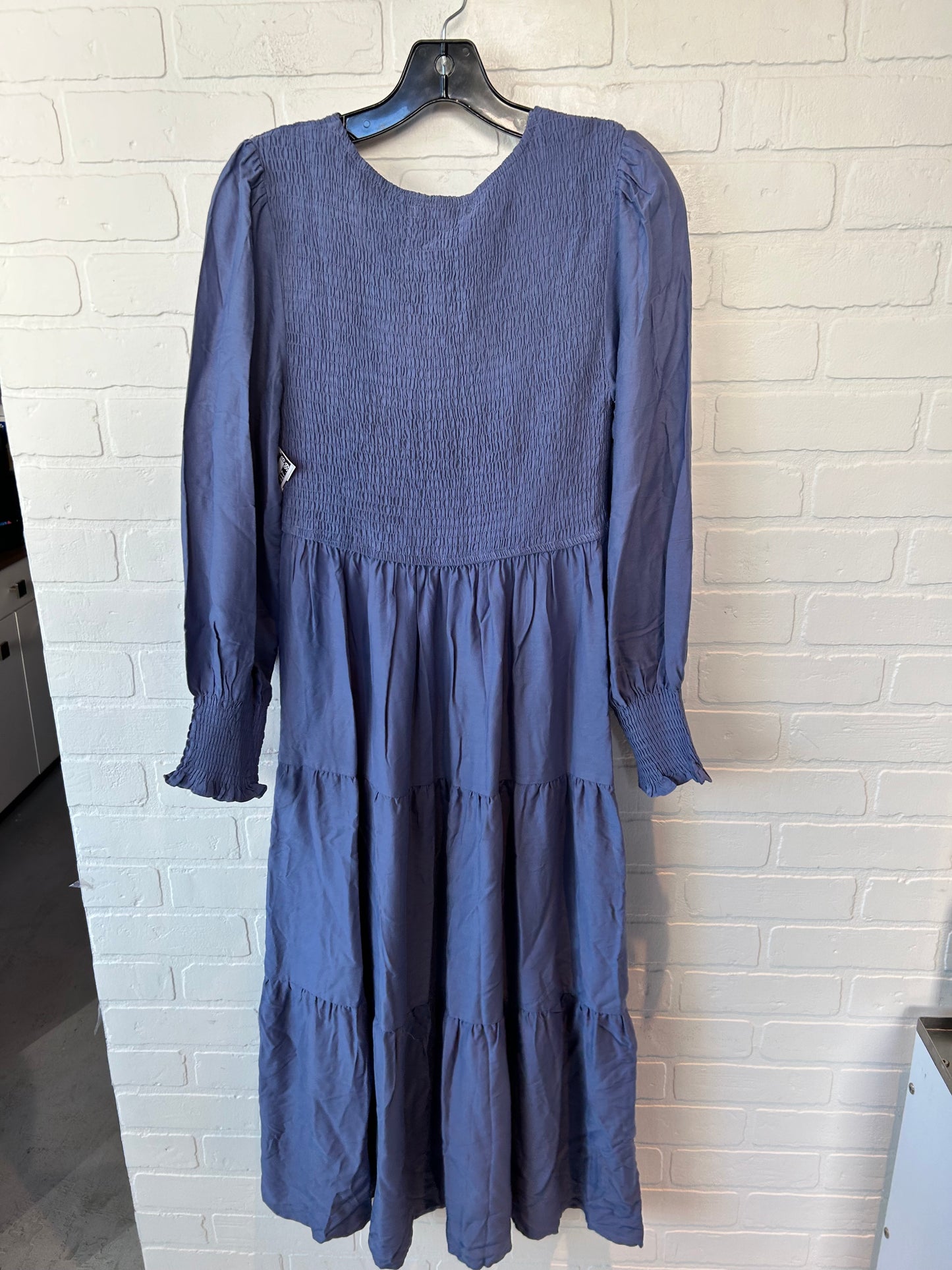 Dress Casual Midi By Clothes Mentor In Blue, Size: M