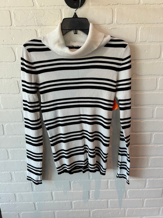 Sweater By Velvet Heart In Black White, Size: M