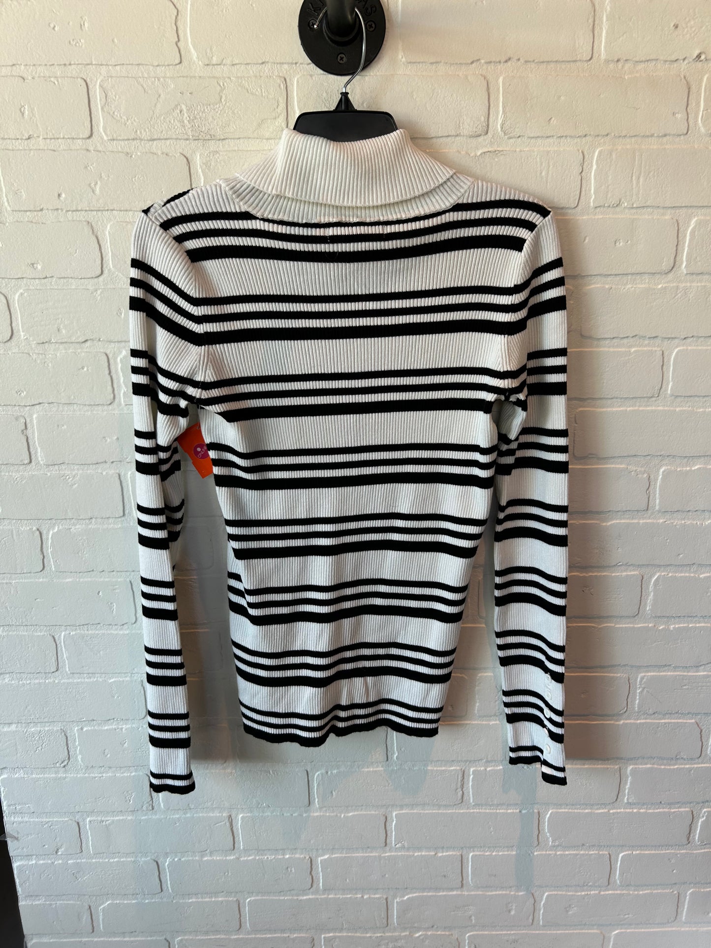 Sweater By Velvet Heart In Black White, Size: M