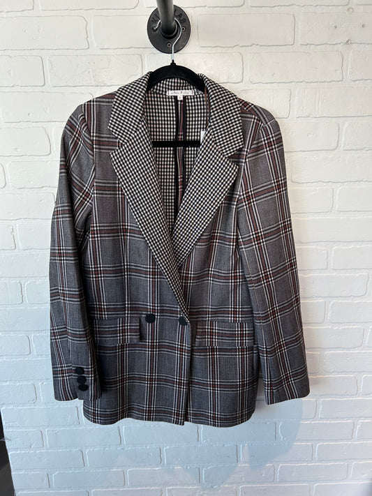 Blazer By Willow & Clay In Plaid Pattern, Size: S