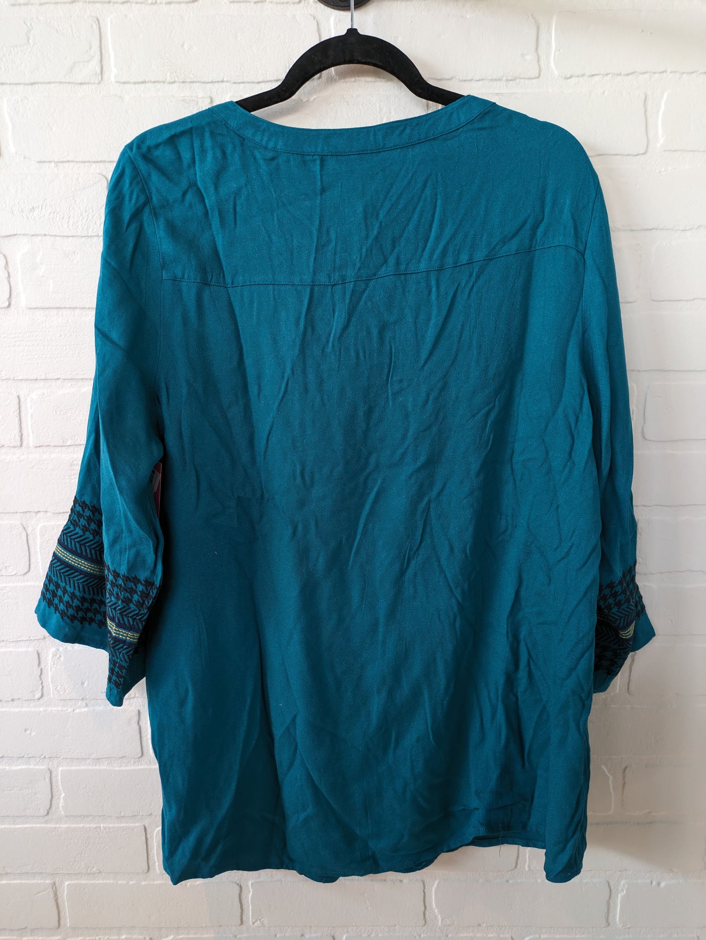Tunic 3/4 Sleeve By Christopher And Banks  Size: Xl