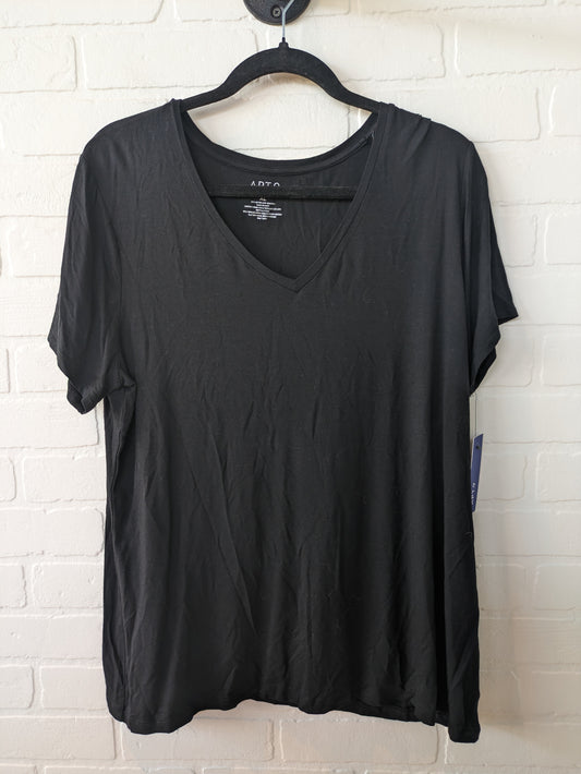 Top Short Sleeve By Apt 9  Size: Xl