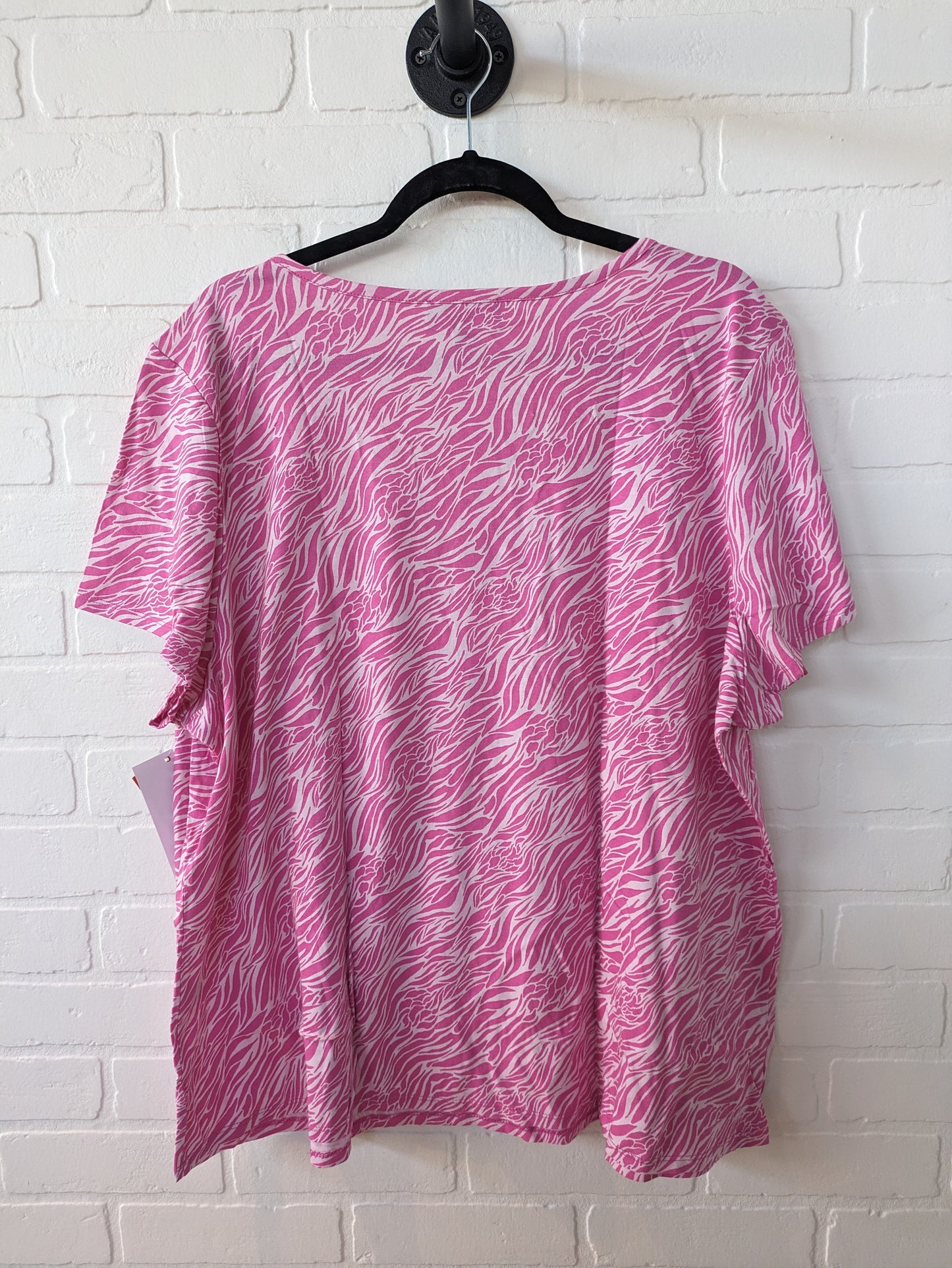 Top Short Sleeve By Dana Buchman  Size: 3x