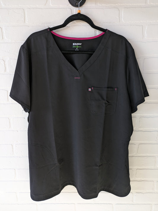 Top Short Sleeve By Scrubs  Size: 2x