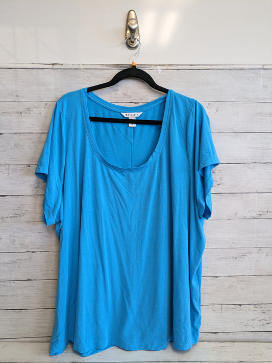 Top Short Sleeve By Athleta  Size: 3x