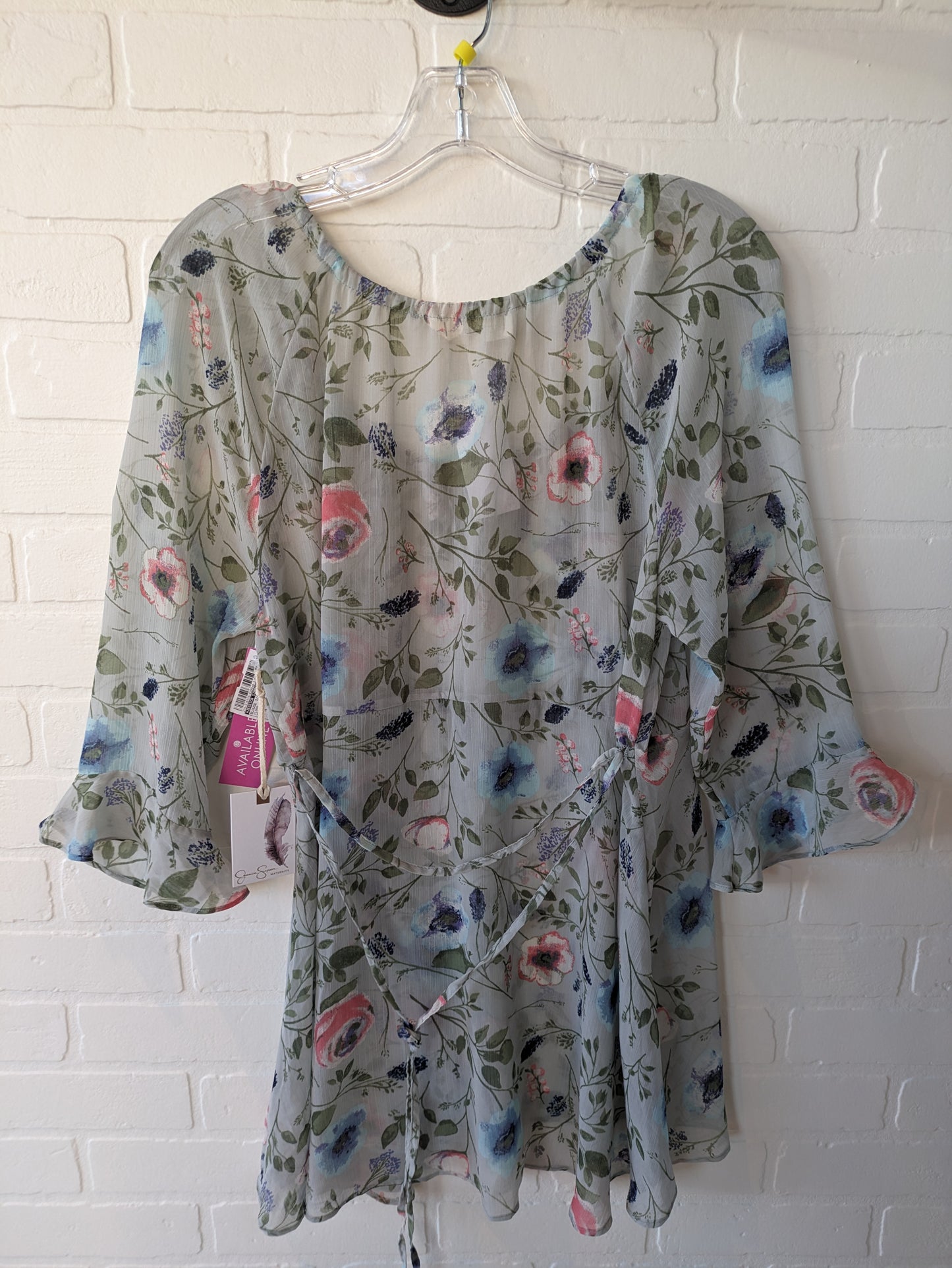 Blouse 3/4 Sleeve By Jessica Simpson  Size: M