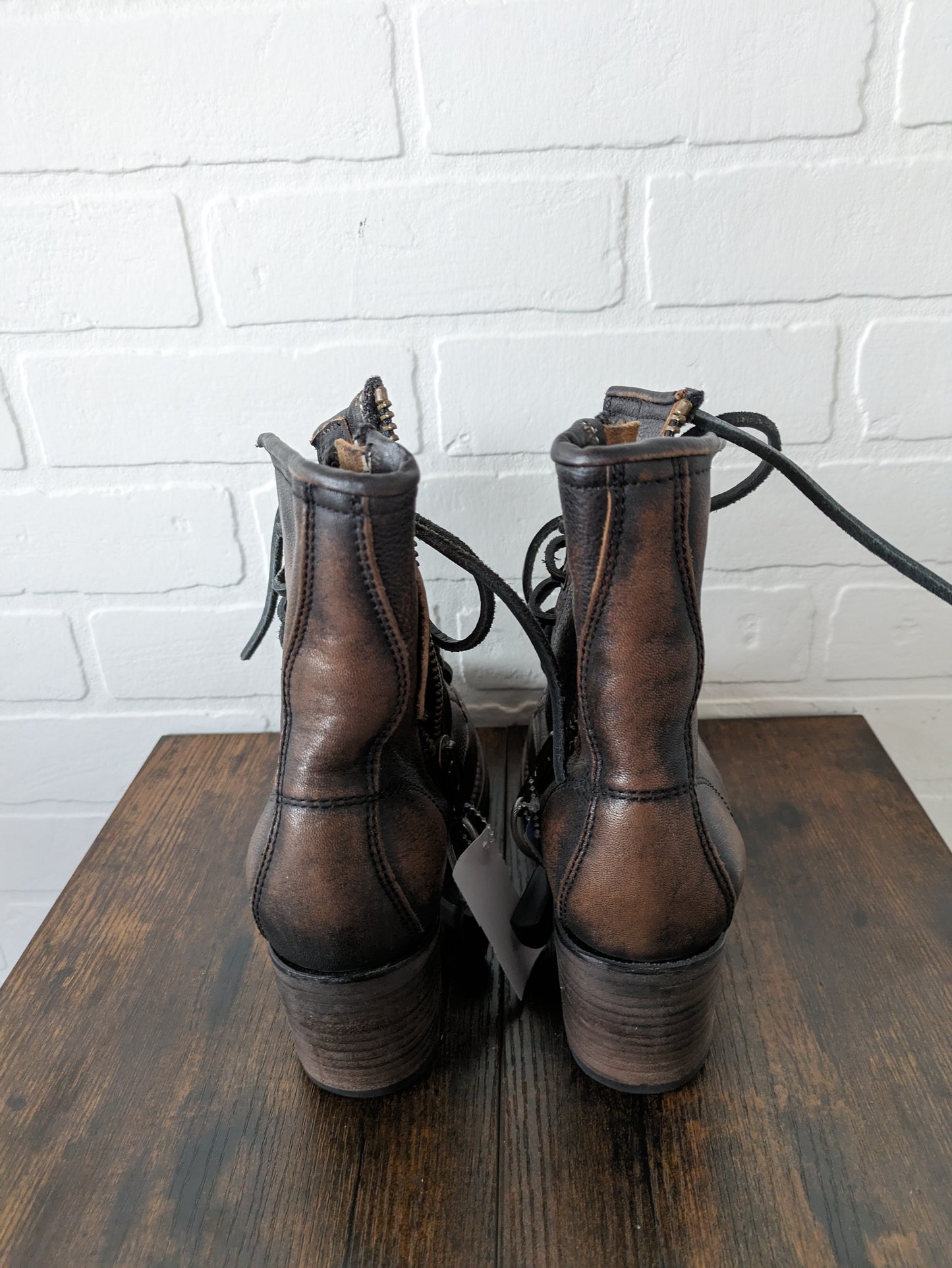 Boots Knee Heels By Freebird  Size: 8