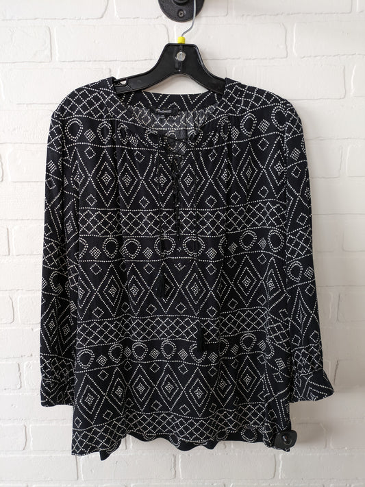 Blouse Long Sleeve By Madewell  Size: Xs