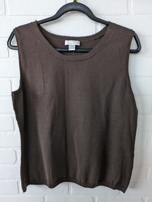 Top Sleeveless By Christopher And Banks  Size: Xl