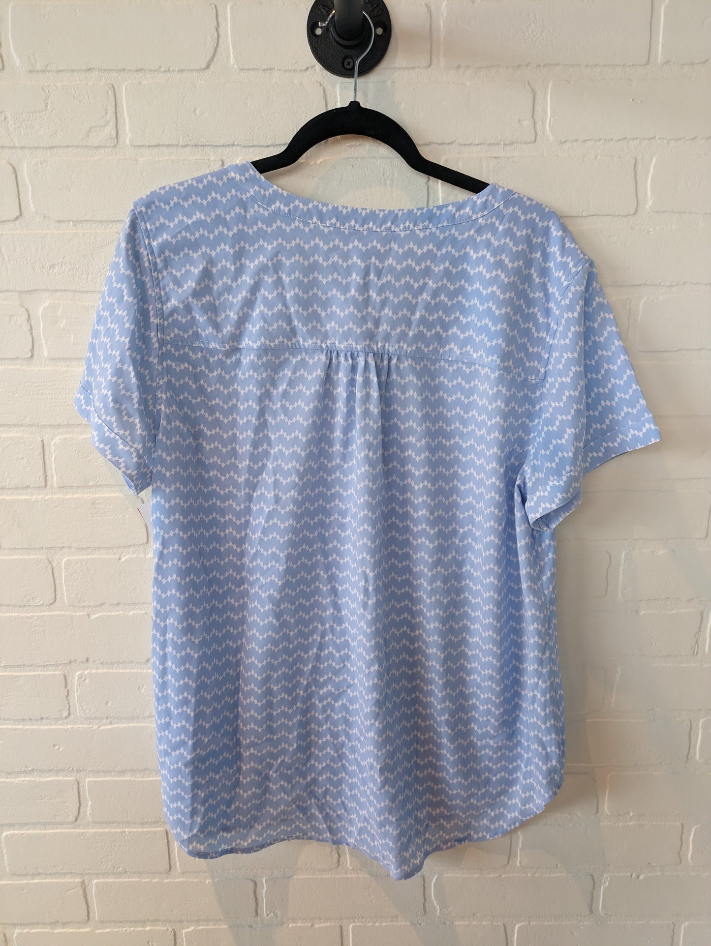 Blouse Short Sleeve By Christopher And Banks  Size: Xl