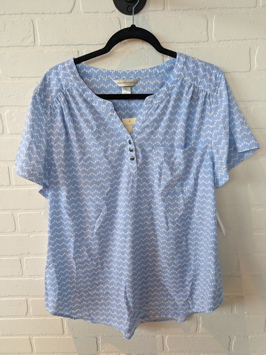 Blouse Short Sleeve By Christopher And Banks  Size: Xl