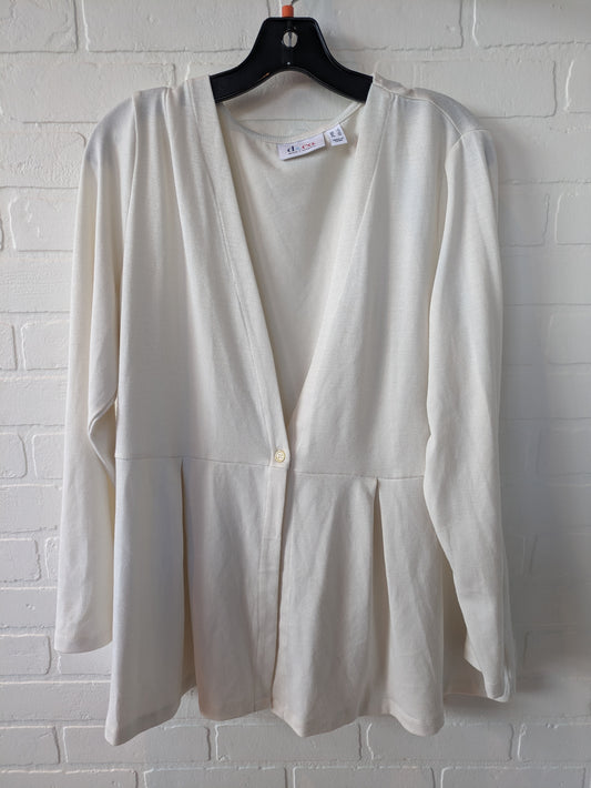 Cardigan By Denim And Co Qvc  Size: L