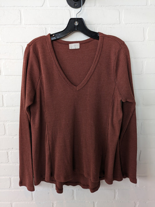 Top Long Sleeve Basic By Clothes Mentor  Size: M