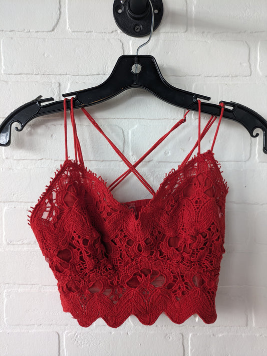 Free People Let Me Kiss You Soft Bralette Bra Lace Natural