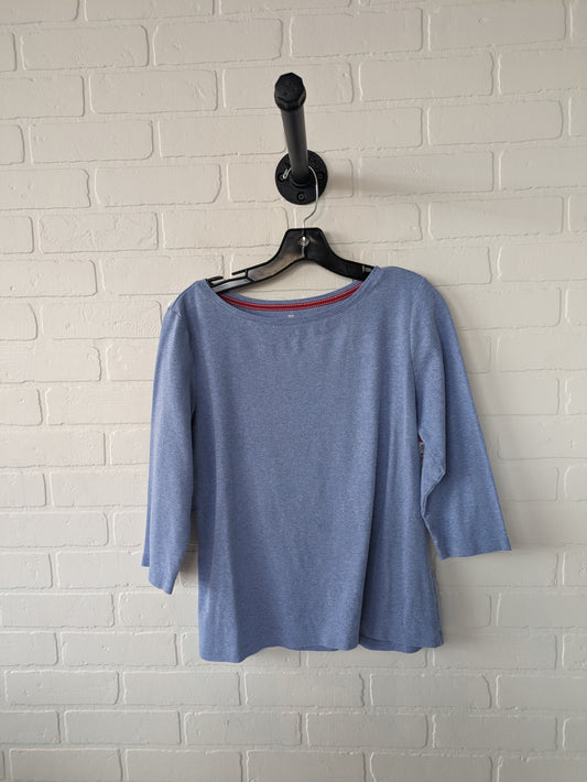 Top 3/4 Sleeve Basic By Talbots  Size: L
