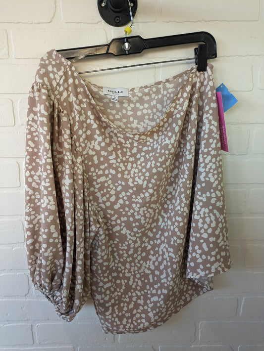 Top Long Sleeve By Gilli  Size: M