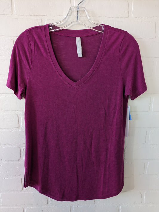 Top Short Sleeve By Athleta  Size: Xs
