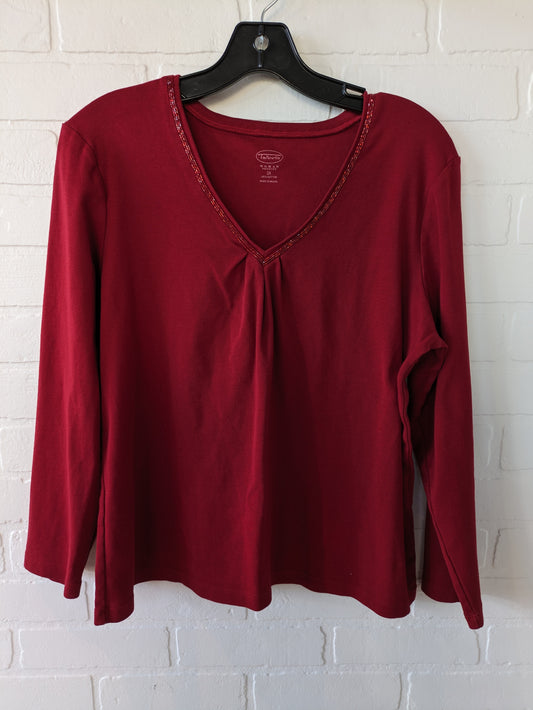 Top Long Sleeve By Talbots  Size: 2x