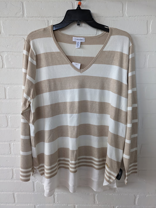 Sweater By Calvin Klein  Size: Xl