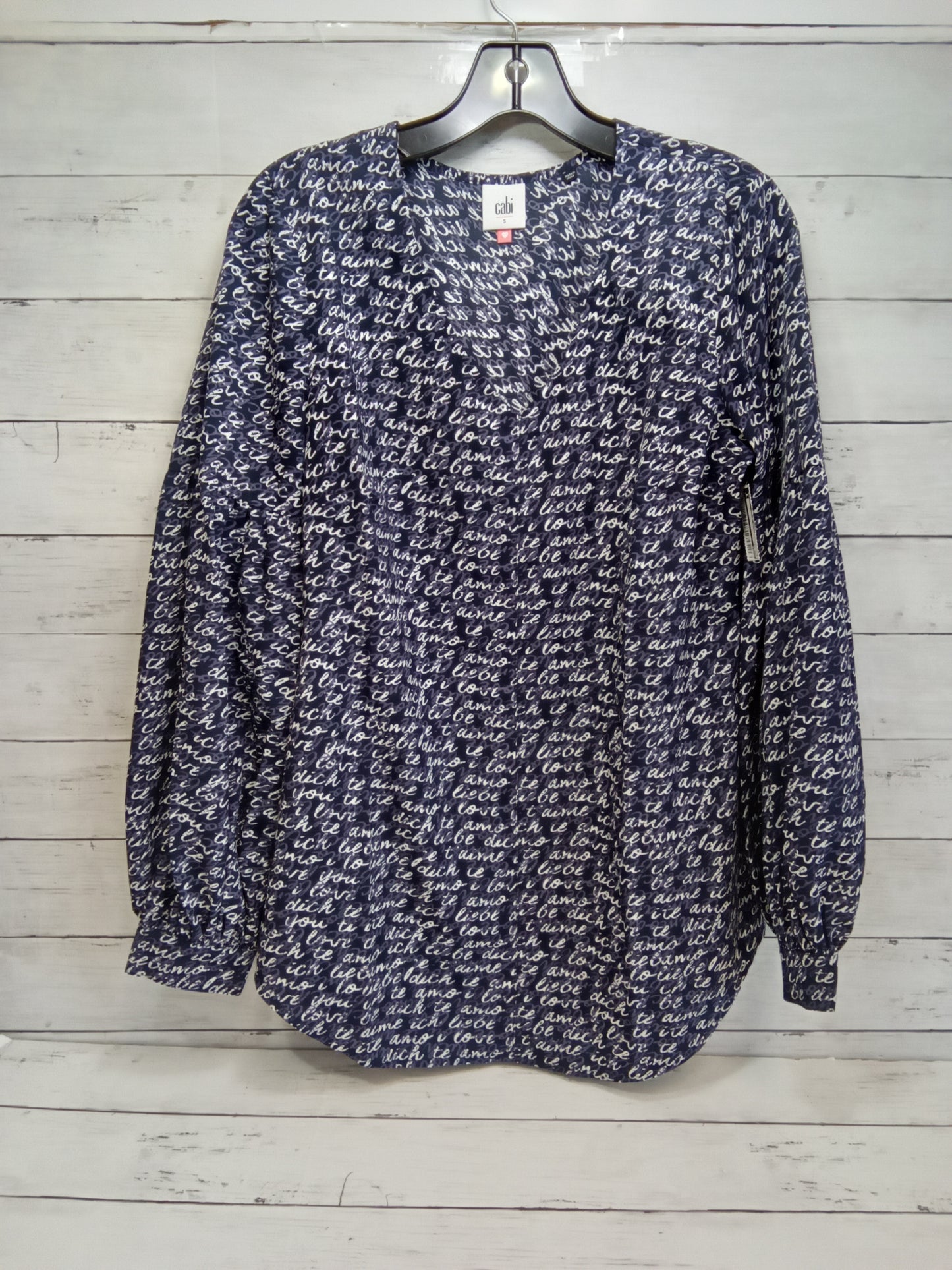 Top Long Sleeve By Cabi  Size: S