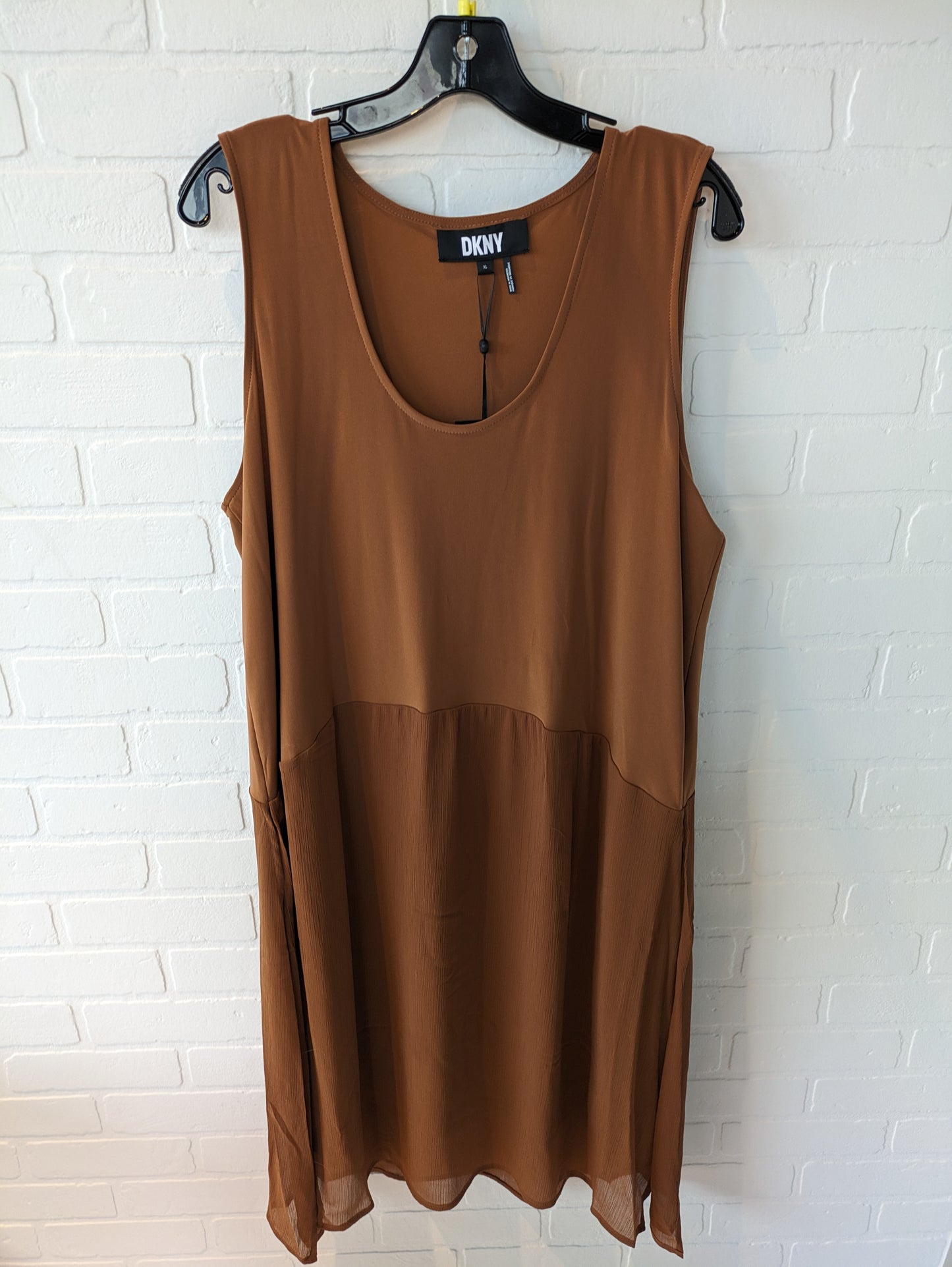 Dress Casual Midi By Dkny  Size: Xl