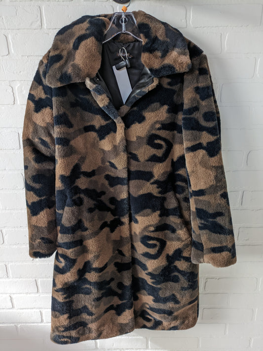 Coat Faux Fur & Sherpa By J Mclaughlin  Size: S