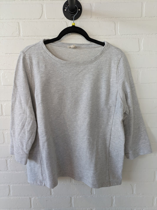 Top 3/4 Sleeve By Eileen Fisher  Size: L