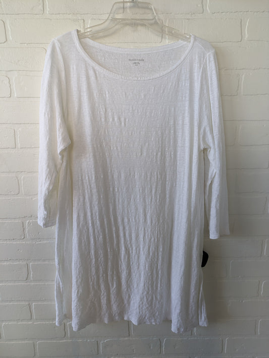 Tunic 3/4 Sleeve By Eileen Fisher  Size: M