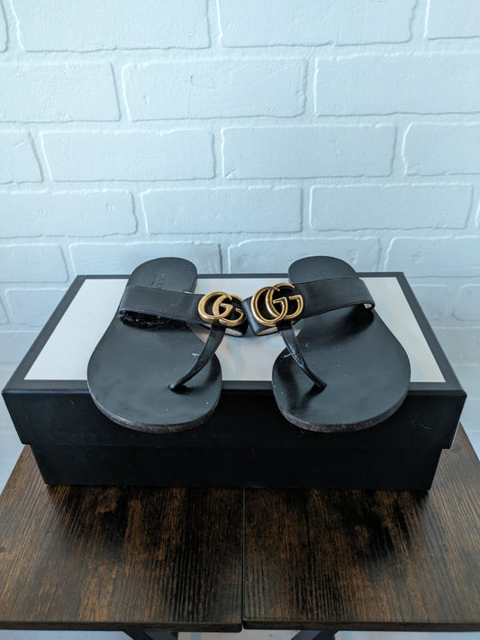Sandals Designer By Gucci  Size: 5