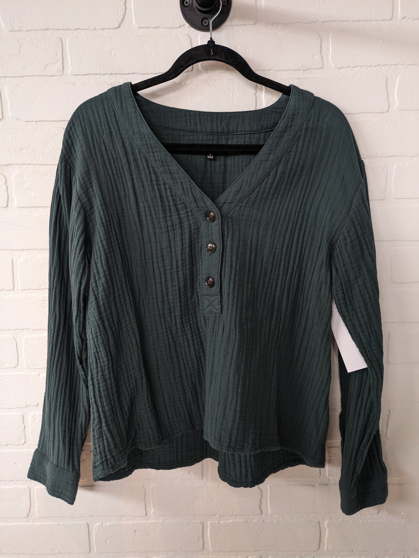 Top Long Sleeve By Madewell  Size: M